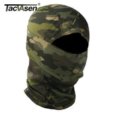 TACVASEN Tactical Camouflage Balaclava Full Face Mask Wargame Hunt Shoot Army Bike Military Helmet Liner Combat Airsoft Gears - Presidential Brand (R)