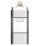 Supersonic 3 in 1 OTG Metal Usb Flash Drive pendrive For iPhone 6/6s/6Plus/7/7Plus/8/X Usb/Micro USB /Lightning for Android PC - Presidential Brand (R)