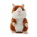 Talking Hamster Mouse Pet Christmas Toy Speak Talking Sound Record Hamster Educational Plush Toy for Children Christmas Gift - Presidential Brand (R)