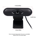 USB Webcam HD 1080P Web Camera Manual Focus Computer Web Cam Built-in Microphone Plug And Play for PC Laptop Business Conference - Presidential Brand (R)