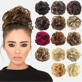 Synthetic Flexible Hair Buns Curly Scrunchy Ponytail - Presidential Brand (R)