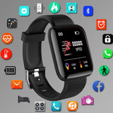 Smart Watch LED Heart Rate Sports Band 16plus - Presidential Brand (R)