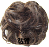 Synthetic Flexible Hair Buns Curly Scrunchy Ponytail - Presidential Brand (R)
