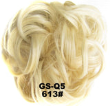Synthetic Flexible Hair Buns Curly Scrunchy Ponytail - Presidential Brand (R)