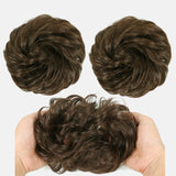 Synthetic Flexible Hair Buns Curly Scrunchy Ponytail - Presidential Brand (R)
