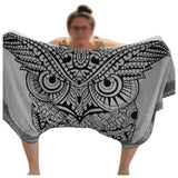 Owl Romper Dress As Seen on TK Viral Video Jumper Dress Jumpsuit Pulling Pocket Up To Neck with The Owl Print on Full Display