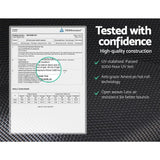 Everfit 12FT Trampoline Round Trampolines With Basketball Hoop Kids Present Gift Enclosure Safety Net Pad Outdoor Multi-coloured - Presidential Brand (R)