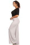 Plus Size Women's Palazzo Pants Hight Waisted Made in the USA - Presidential Brand (R)