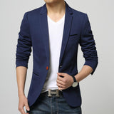 Mens One Button Blazer - Presidential Brand (R)