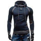 Mens Two Tone Pullover Hoodie With Pockets - Presidential Brand (R)