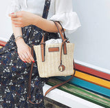 Straw Bucket Bag - Presidential Brand (R)