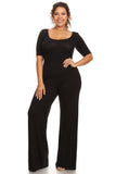 Plus Size Women's Palazzo Pants Hight Waisted Made in the USA - Presidential Brand (R)
