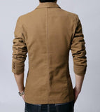 Mens Casual Canvas Blazer - Presidential Brand (R)