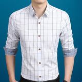 Mens Checkered Collar Shirt - Presidential Brand (R)