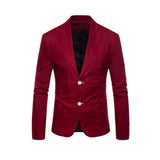 Mens Linen Two Button Blazer - Presidential Brand (R)