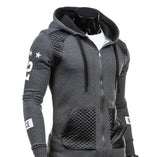 Mens Street Style Biker Hoodie - Presidential Brand (R)