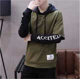 Mens Layered Sleeve Hoodie - Presidential Brand (R)