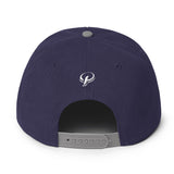 Presidential White Snapback Hat - Presidential Brand (R)