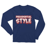 Presidential Style Red Long Sleeve T-Shirt - Presidential Brand (R)