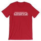 Presidential Lifestyle White Short-Sleeve Unisex T-Shirt - Presidential Brand (R)