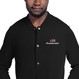 PRESIDENTIAL BOMBER USA | Embroidered Champion - Presidential Brand (R)