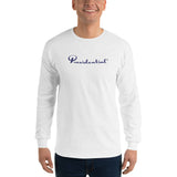 Presidential Blue Long Sleeve T-Shirt - Presidential Brand (R)