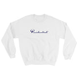 Presidential Blue Side Icon Design Sweatshirt - Presidential Brand (R)