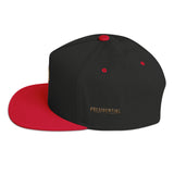 Presidential P Gold Flat Bill Cap - Presidential Brand (R)