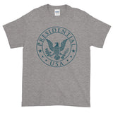 Presidential USA Badge Blue Short-Sleeve T-Shirt - Presidential Brand (R)