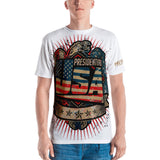 Presidential Eagle All Over Men's T-shirt - Presidential Brand (R)