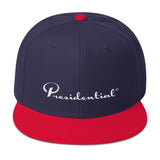 Presidential White Snapback Hat - Presidential Brand (R)