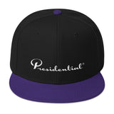Presidential White Snapback Hat - Presidential Brand (R)
