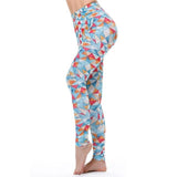 Unicorn Leggings Women Leggins Fitness Legging Sexy Pants 3d Printed Rainbow Star Cat Donuts - Presidential Brand (R)