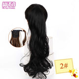Hair Extension Heat Resistant Synthetic Natural Wave Pony Tail WTB 22" Long Wavy Wrap Around Clip In Ponytail - Presidential Brand (R)