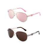 sunglasses women uv 400 oculos female sun glasses shades mirror Pilot Pink feminino zonnebril dames gafas de sol mujer - Presidential Brand (R)