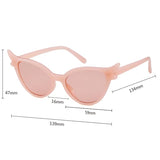 Vintage 90s Unique Cat Eye Sunglasses Women Sexy Red Frame Retro Black Cateye Sun Glasses Shades Gift - Presidential Brand (R)