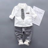Baby Boys Girls Autumn Warm WaistCoat Sweatshirt Pants 3Pcs Infant Kids Children Sports Suit Toddler - Presidential Brand (R)