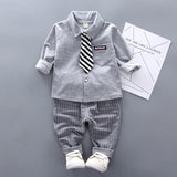 Baby Boys Girls Autumn Warm WaistCoat Sweatshirt Pants 3Pcs Infant Kids Children Sports Suit Toddler - Presidential Brand (R)