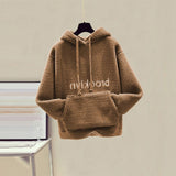 Hoodie Plus Size women hoodies and pants 2 piece set letter print suits - Presidential Brand (R)