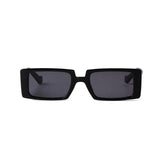 Trendy Rectangle Sunglasses Women Brand Design Black Thick Frame Fashion 90s Cool Sun Glasses Shades Female - Presidential Brand (R)
