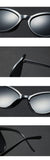 Vintage 90s Unique Cat Eye Sunglasses Women Sexy Red Frame Retro Black Cateye Sun Glasses Shades Gift - Presidential Brand (R)