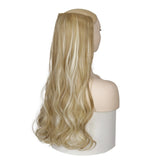 MERISI HAIR 5 Clips Synthetic Hair Long Straight Clip In Hair Extensions False Hair Black Hair Pieces for Women - Presidential Brand (R)