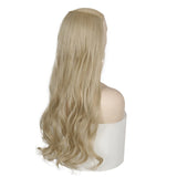 MERISI HAIR 5 Clips Synthetic Hair Long Straight Clip In Hair Extensions False Hair Black Hair Pieces for Women - Presidential Brand (R)