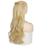 MERISI HAIR 5 Clips Synthetic Hair Long Straight Clip In Hair Extensions False Hair Black Hair Pieces for Women - Presidential Brand (R)