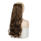 MERISI HAIR 5 Clips Synthetic Hair Long Straight Clip In Hair Extensions False Hair Black Hair Pieces for Women - Presidential Brand (R)