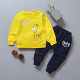 Baby Boys Girls Autumn Warm WaistCoat Sweatshirt Pants 3Pcs Infant Kids Children Sports Suit Toddler - Presidential Brand (R)