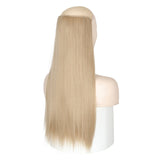 MERISI HAIR 5 Clips Synthetic Hair Long Straight Clip In Hair Extensions False Hair Black Hair Pieces for Women - Presidential Brand (R)