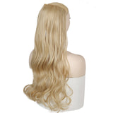 MERISI HAIR 5 Clips Synthetic Hair Long Straight Clip In Hair Extensions False Hair Black Hair Pieces for Women - Presidential Brand (R)