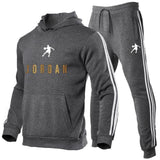 New Fashion Mens Clothing Pullovers Sweater Cotton Men Tracksuits Hoodie Two Pieces + Pants Sports Shirts Fall Winter Track suit - Presidential Brand (R)