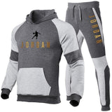 New Fashion Mens Clothing Pullovers Sweater Cotton Men Tracksuits Hoodie Two Pieces + Pants Sports Shirts Fall Winter Track suit - Presidential Brand (R)